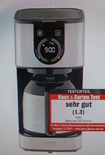 kaffeemaschine mit thermoskanne und  bedienungsanleitung