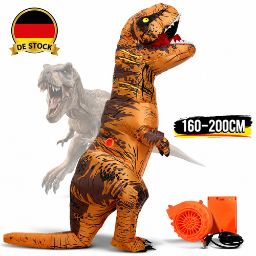 Aufblasbare kostüme rex - kostüme, t-rex