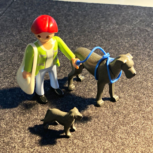 Playmobil dogge mit welpen - mit,