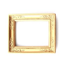 Dolls House 3655 goldener Bilderrahmen 1:12 für Puppenhaus