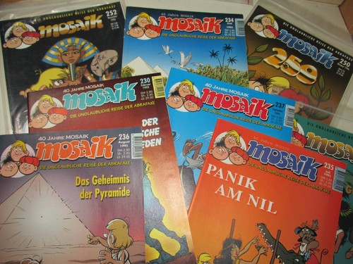 Ddr comic mosaik abrafaxe - abrafaxe,