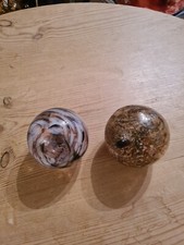 Glaskugel, mundgeblasen