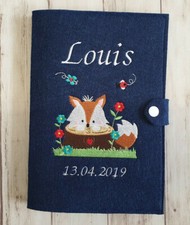 U-Heft Hülle Filz mit Namen