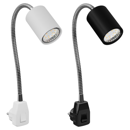 Gu10 steckdosenlampe waika - steckdosenlampe,