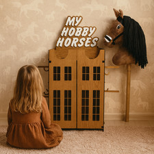 Hobby Horse Stall aus MDF Holz