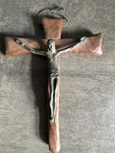 Holz kruzifix wandkreuz - holz,