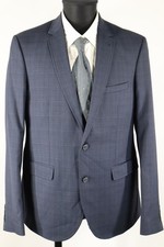 Montego schwarz-blaues Sakko