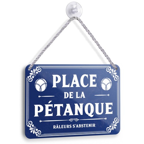Blechschild place la - blechschild,