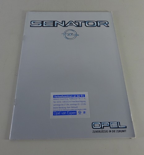 Faltprospekt broschüre opel - broschüre,
