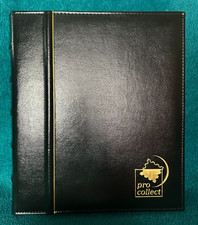 Pro Collect Deutsche Post Ringbinder mit 99 gestempelten Städte Briefmarken