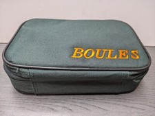 Die Tasche für Boule Set 6 Boulekugeln , Ohne Metallkugeln , Grün ,H7 L23B15cm