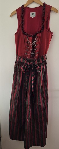Dirndl rot wildseide - gr., 40