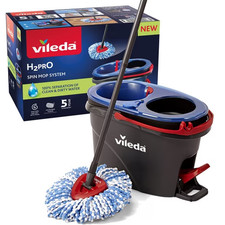 VILEDA Boden Reinigung Wischer Set 3tlg. H2PRO SPIN MOP SYSTEM