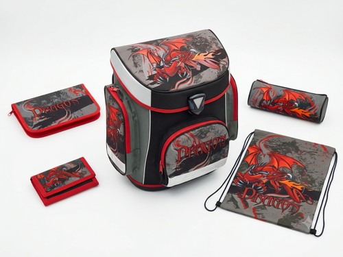 Scooli schulranzen set - set, 5-tlg
