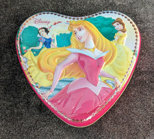 Disney Prinzessinnen Blechdose Herzform LEER Sammlerstück