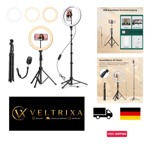 Ringlicht mit 63 - 12", "