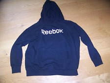 Reebok Hoodie Pulli Kapuze Damen M 38 40 schwarz Kapuzenpulli