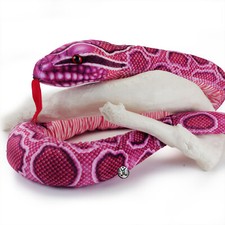 Pink python kuscheltier - python,
