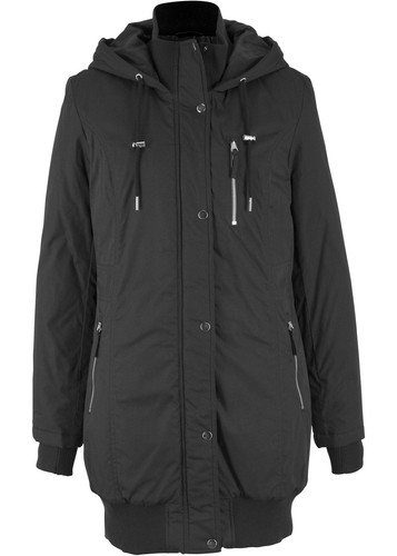 Neu ovp longjacke mit kapuze - neu,