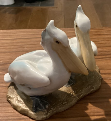 Porzellan pelikan paar - paar, vogel