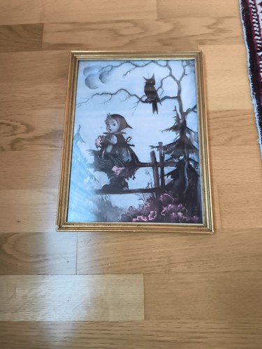 Vintage hummel bild rahmen - in,