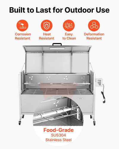 Vevor rotisserie grill - vevor, rotisserie-grill