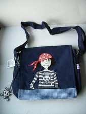 Schultertasche Pirat