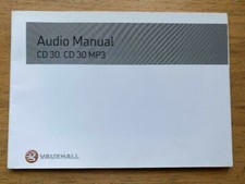 VAUXHALL  AUDIO CD 30 CD 30
