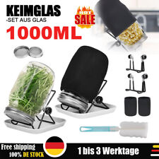 2x 1000ml Sprossenglas Set