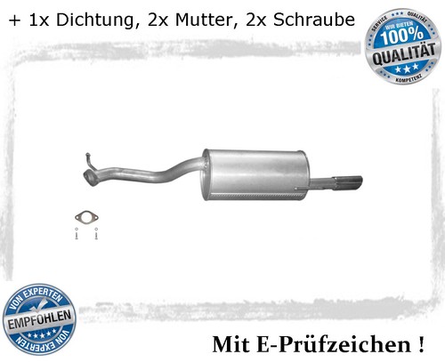 Endschalldämpfer für subaru - endschalldämpfer,