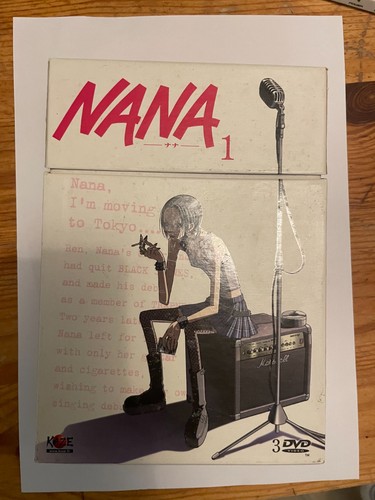 Dvd collector box anime nana - anime,
