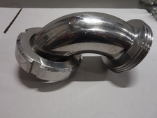 Edelstahl 90° Rohrbogen