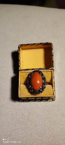 Antiker goldring mit echter - antiker,