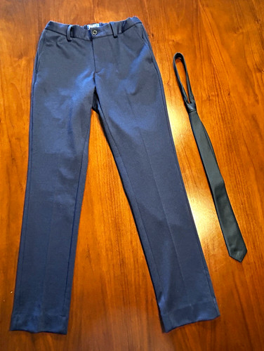 Kinder jugend anzughose blau - kinder,
