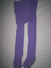 >>Super Strumpfhose, lila-gepunktet, gepflegt  Gr.86/92<<