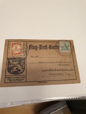 1912 Flugpost am Rhein u. Main