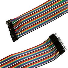 40 x Jumper Kabel 2.54mm 1p-1p