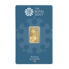 Royal Mint  Goldbarren 5  Gramm 9999 Gold im original Blister