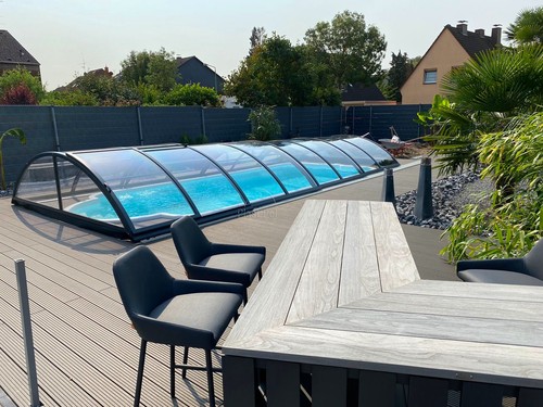 Gfk schwimmbecken mit - gfk,