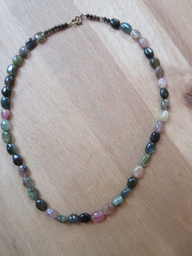 Turmalinkette bunt - 45,