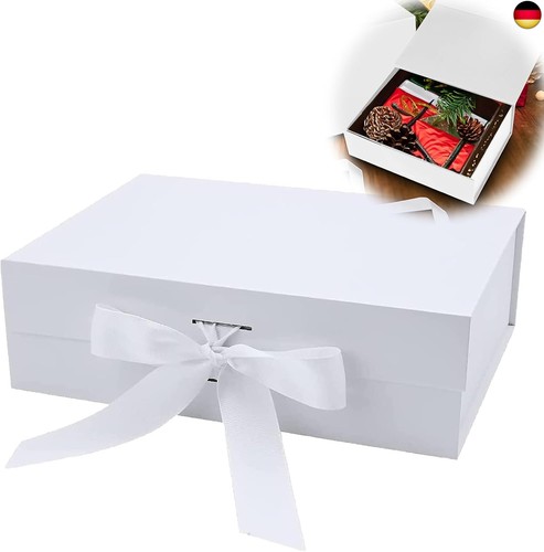 Geschenkbox mit schleife - geschenkbox,