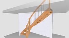 Holztreppe DIY Innentreppe