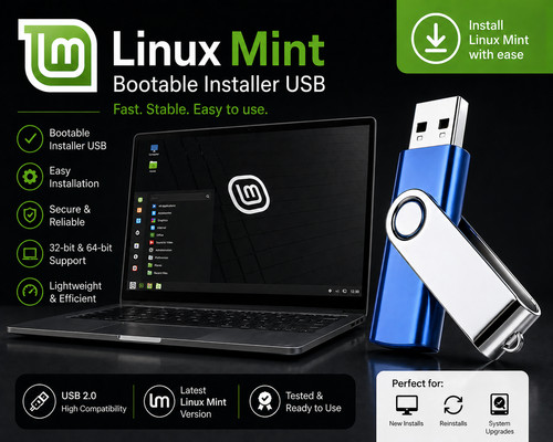 Linux mint bootable usb 8gb - linux,