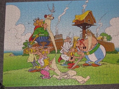 Asterix und obelix - obelix, puzzle