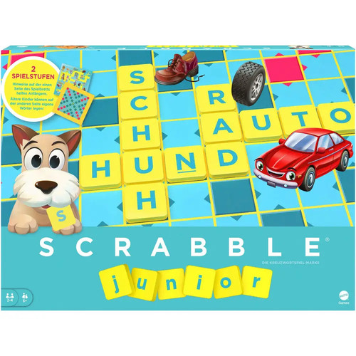 Mattel games scrabble junior - games,