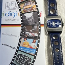 UMF Ruhla Scheibenuhr Automatik Mit Hersteller Garantie, Papiere und Verpackung