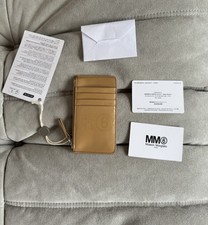 Maison Margiela MM6 Kartenetui Portemonnaie Reißverschluss Neu