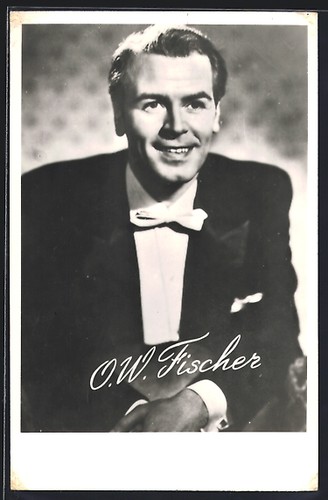 Ansichtskarte schauspieler - schauspieler, o
