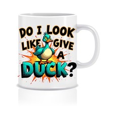 LOOK IF GIVE DUCK bedruckte