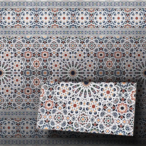 Bunte wandfliese dekor granada - bunte,